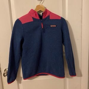 Vineyard Vines Quarter Zip Pull Over Sweatshirt
